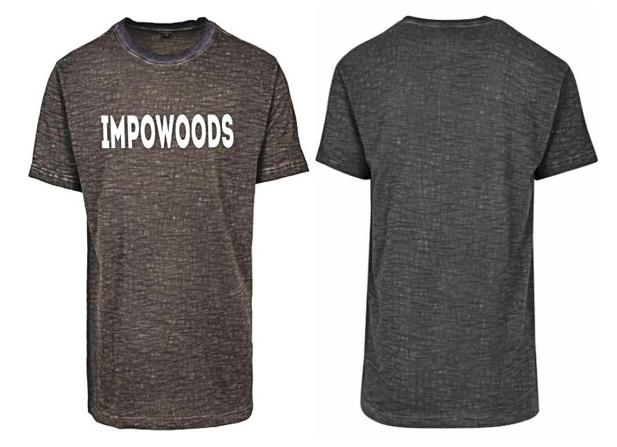 Koszulka tie-dye Logo - IMPOWOODS
