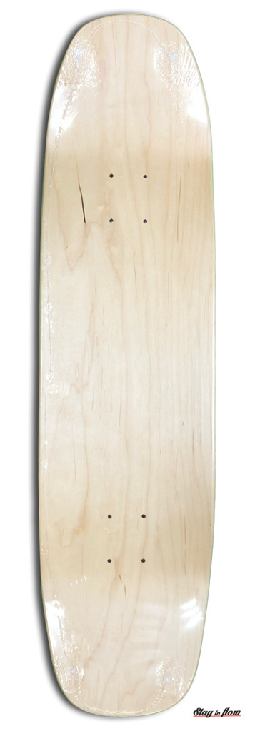 Skateboard - deck Custom 8.38" high concave