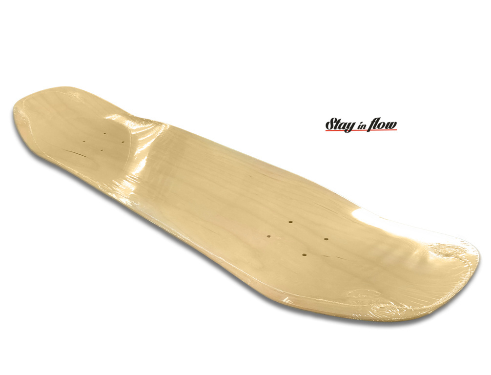 Skateboard - deck Custom 8.38" high concave