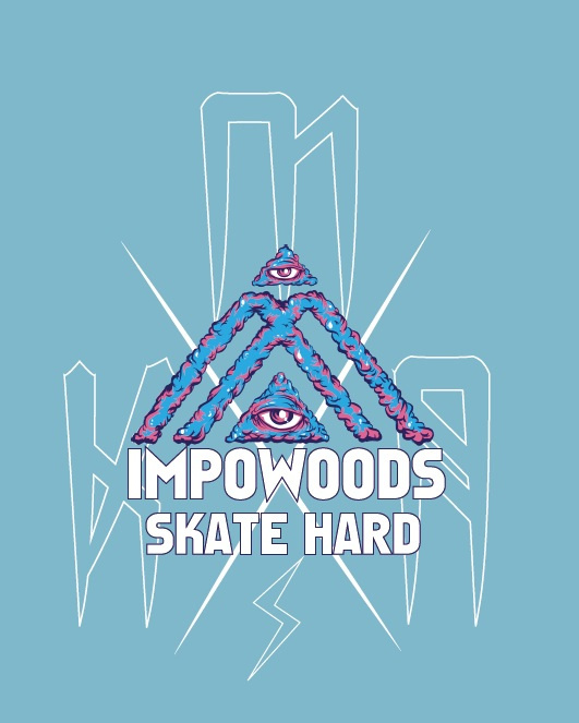 Worko-plecak Impo SKATE HARD 1 Worko-plecak Impo SKATE HARD 1
