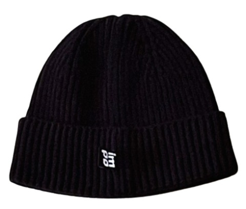 Czapka zimowa Dokerka black - IMPOWOODS