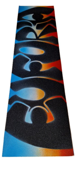 Papier grip do deskorolek EUFORIA - blue-dye