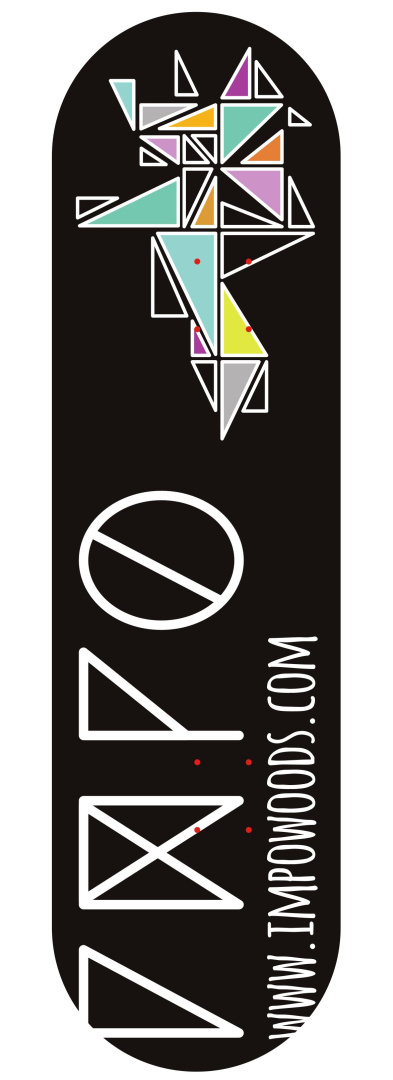 Premium Skateboard komplet Rok Wojownika 7.8- Made in Poland Premium Skateboard komplet Rok Wojownika 7.8- Made in Poland