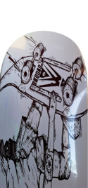 Skateboard - deck Handplant 8.125