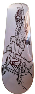 Skateboard - deck Handplant 8.25